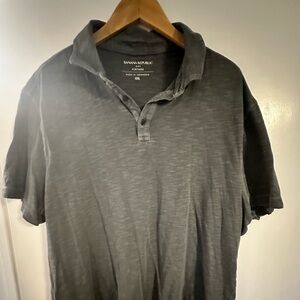 Banana Republic Charcoal Polo Shirt for Men